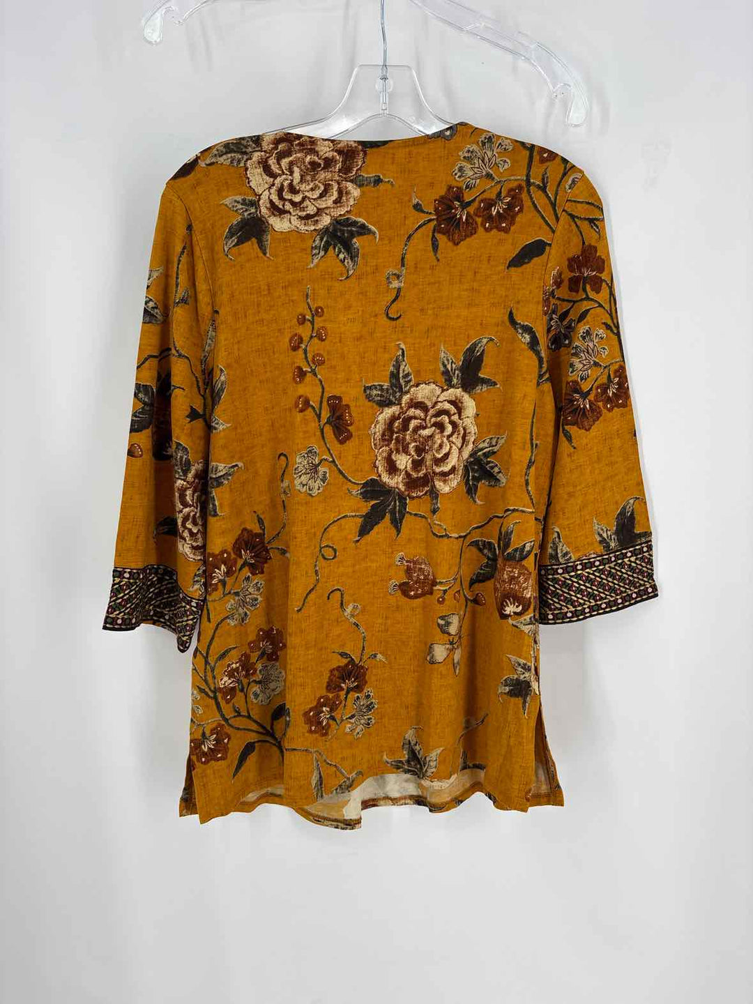 Size M SOFT SURROUNDINGS Mustard Shirt