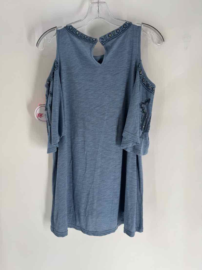 Size S Chico's Blue Shirt