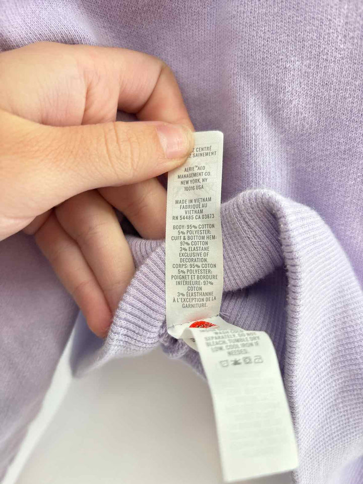 Size XL AERIE Purple Sweater