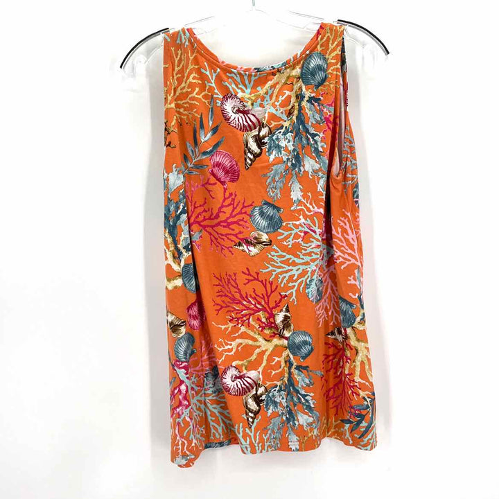 Size L Chico's Orange Shirt