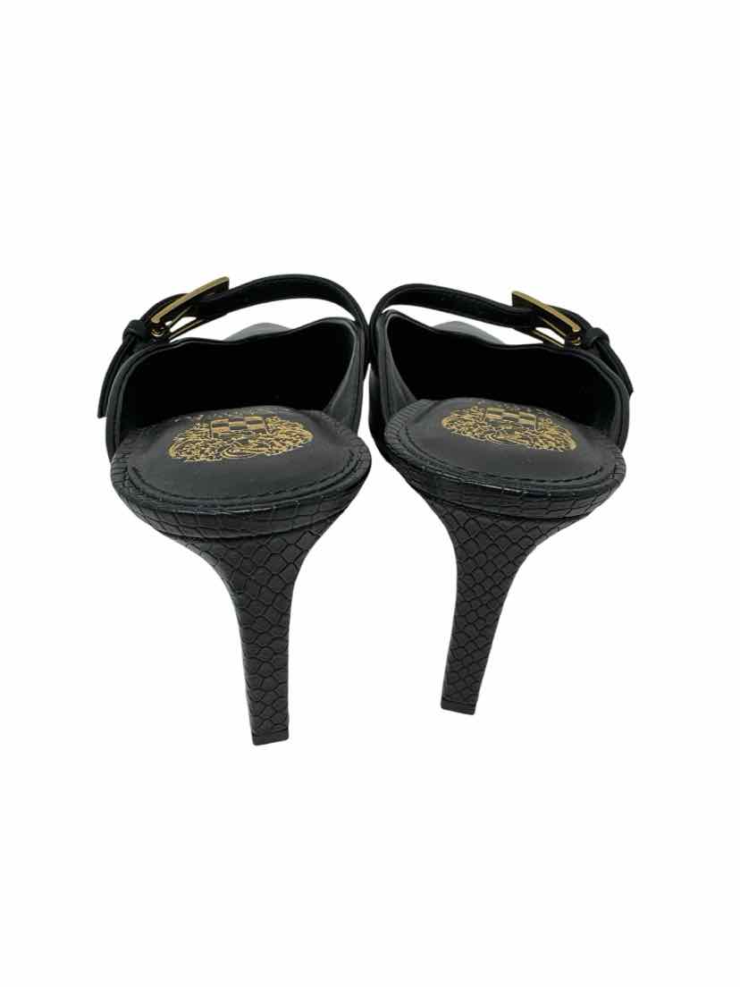 Shoe Size 7 Vince Camuto Black Leather Pumps