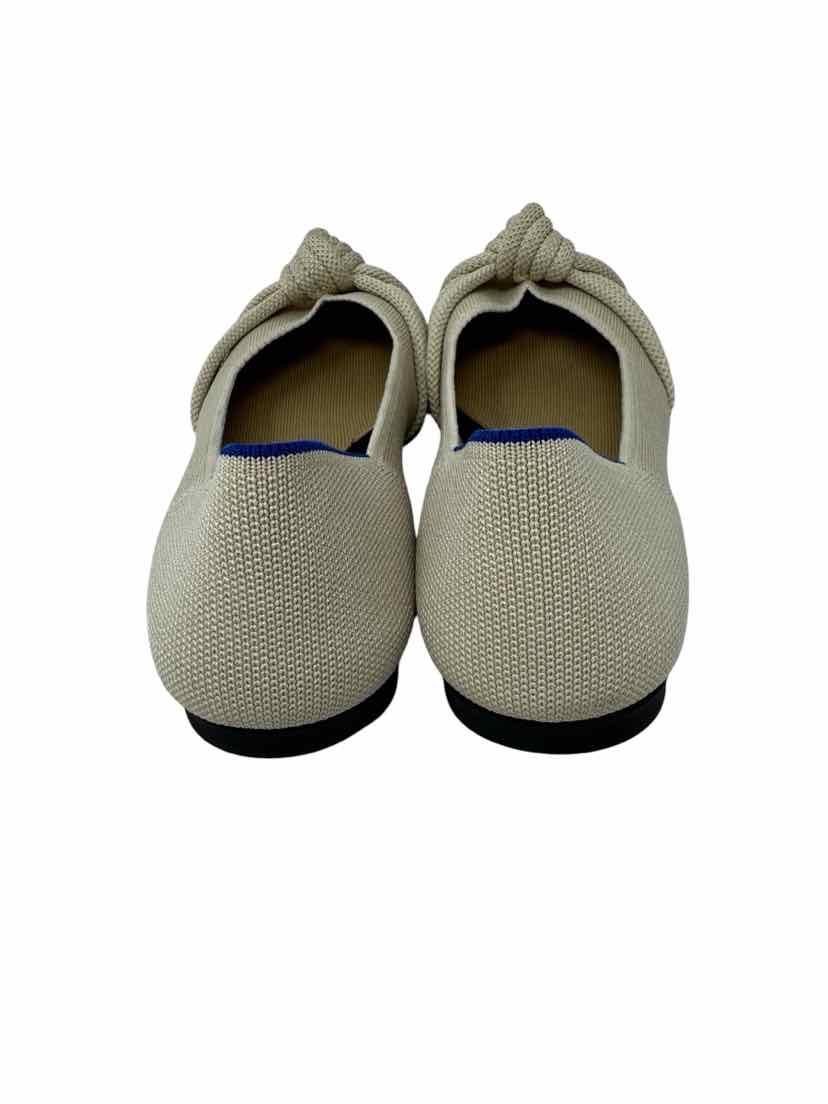 Shoe Size 10 ROTHY'S Cream Flats