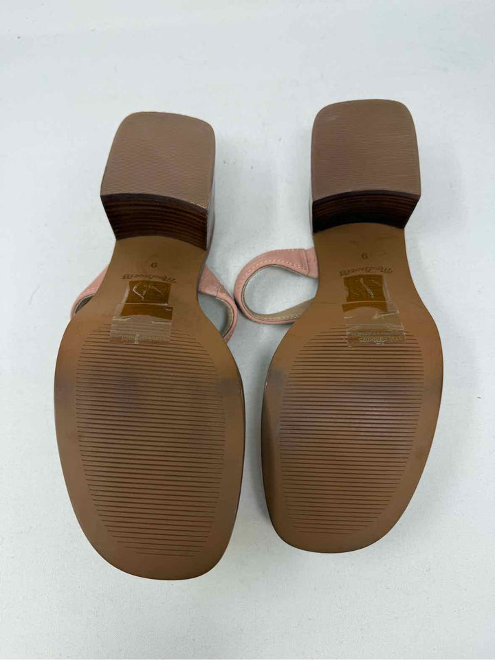 Shoe Size 9 MADEWELL Pink Sandals