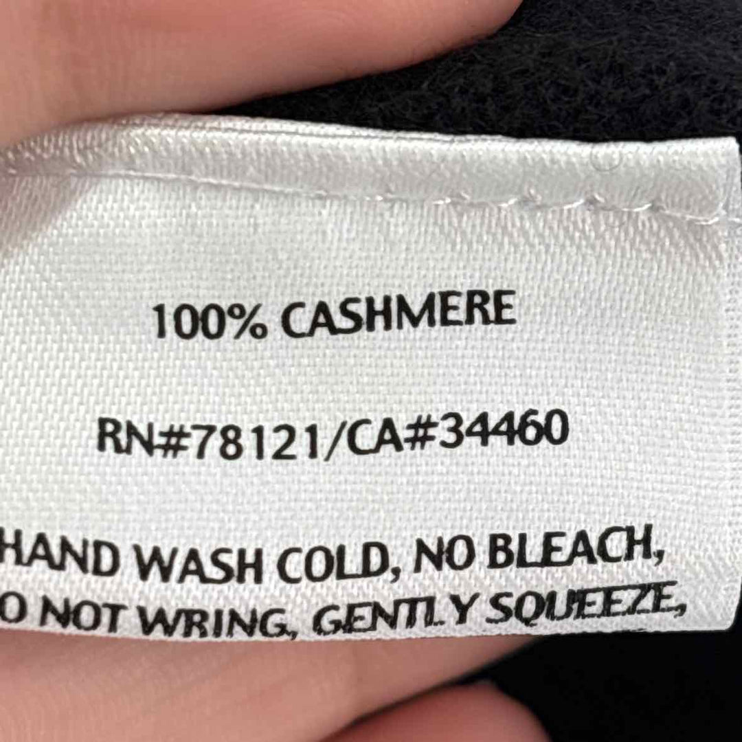 Size XL Eileen Fisher Black Cashmere Cardigan