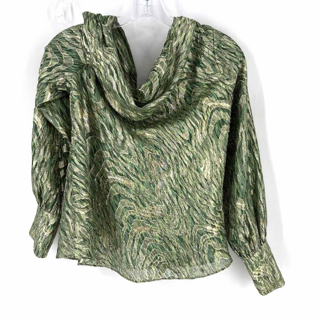 Size S JONATHAN SIMKHAI Green Shirt
