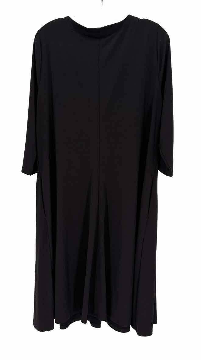 Size XL Chico's Black Knit Dress