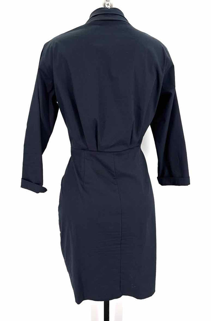 Size 8 TAHARI Navy Dress