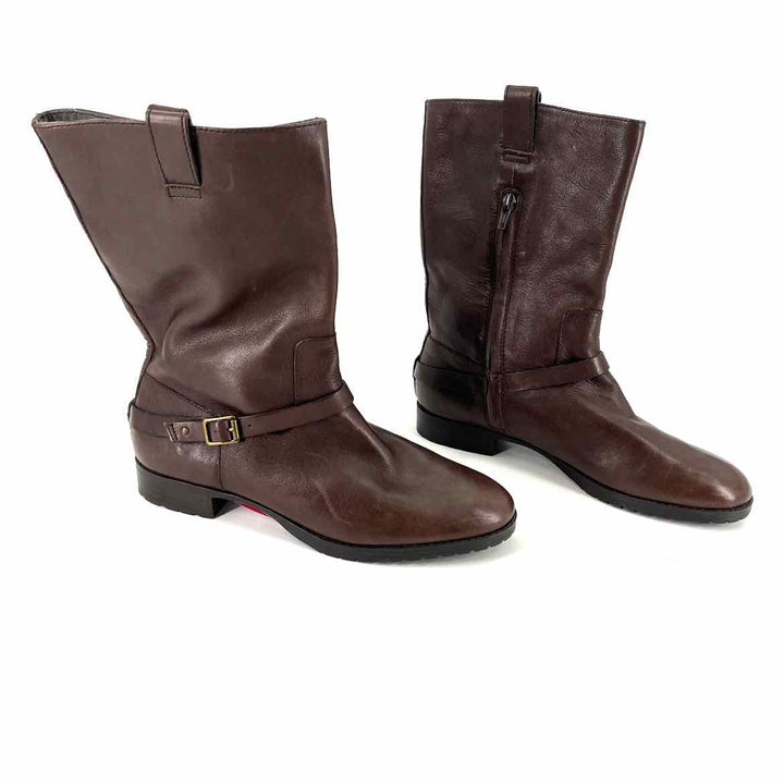 Shoe Size 10 RALPH LAUREN Brown Leather Boots