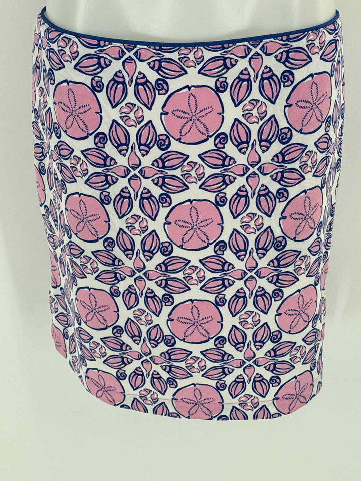 Size 8 Vineyard Vines PINK PRINT Skirt