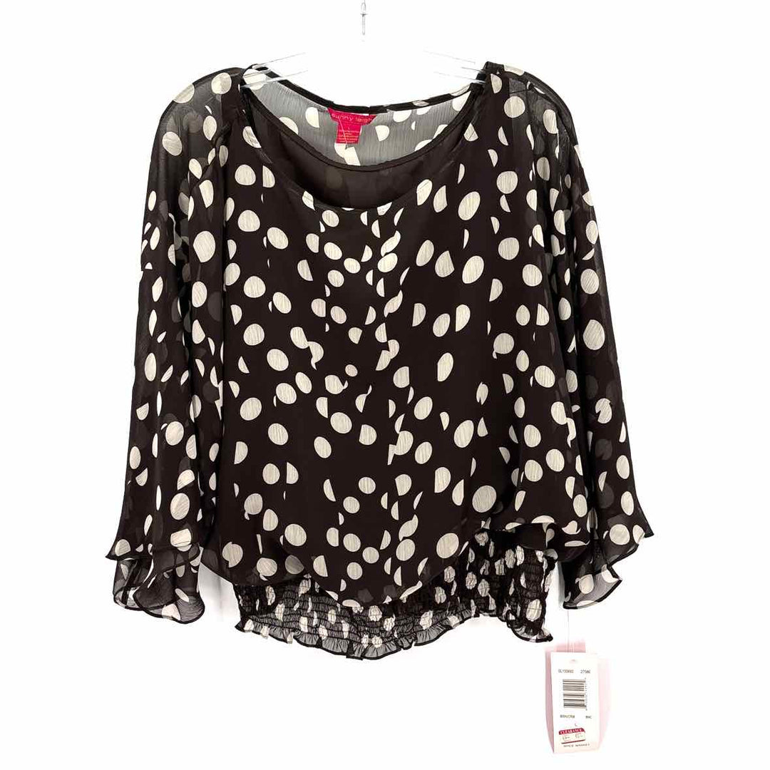 Size L SUNNY LEIGH Brown Shirt