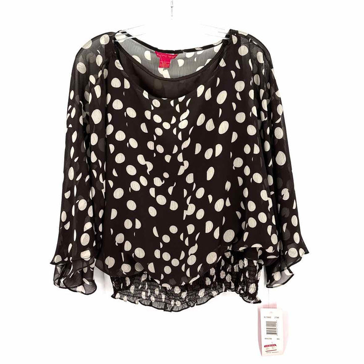 Size L SUNNY LEIGH Brown Shirt