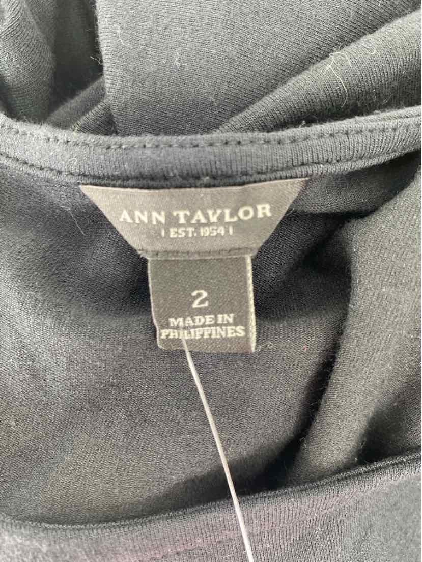 Size 2 Ann Taylor Black Dress