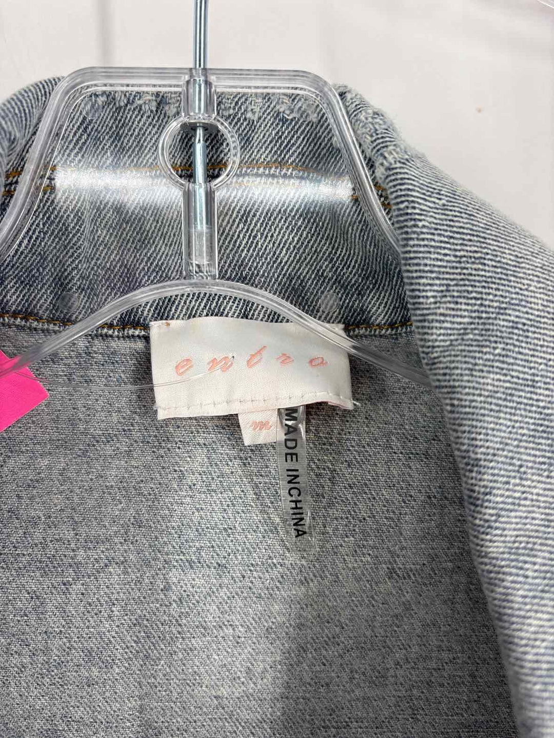 Size M ENTRO Blue Jacket