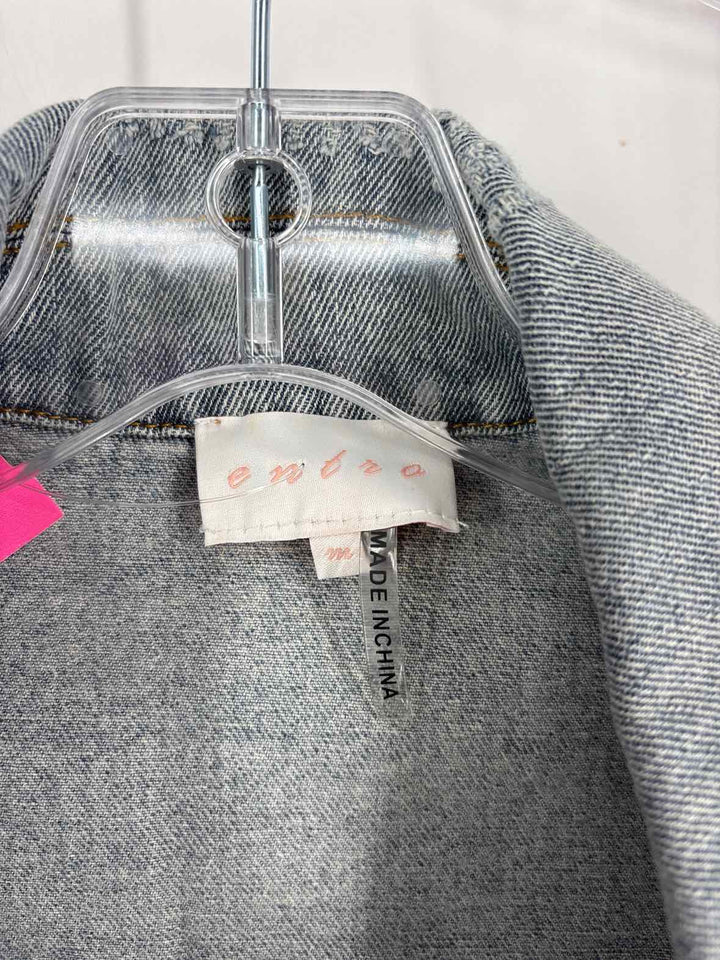 Size M ENTRO Blue Jacket