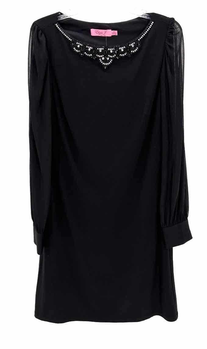Size 8 ELIZA J Black Dress
