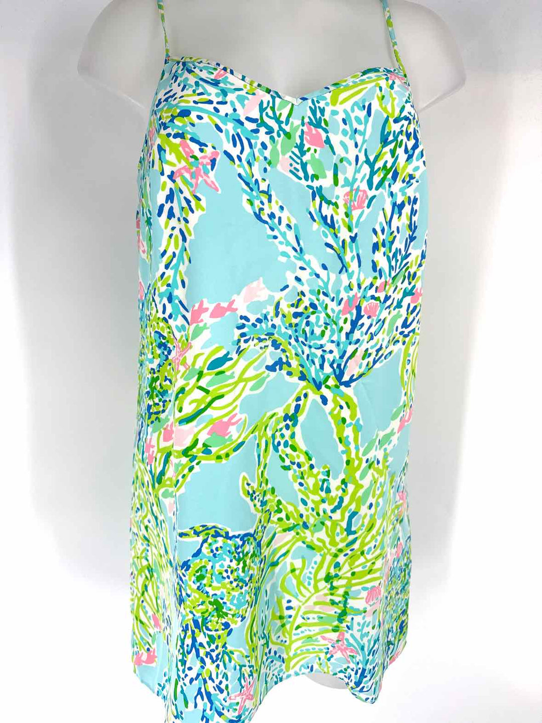 Size S Lilly Pulitzer Blue Print Dress
