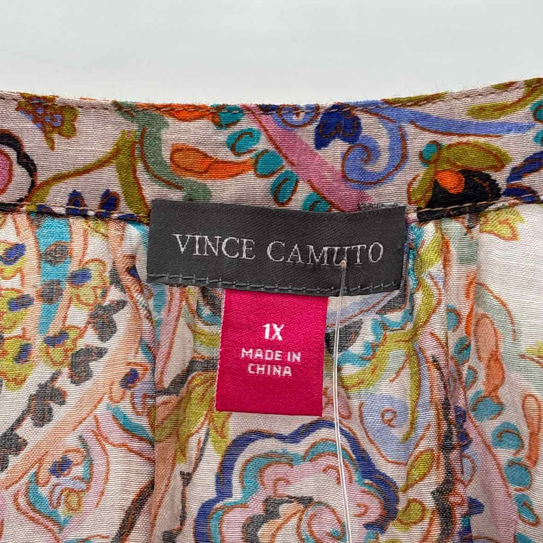 Size 1X Vince Camuto Pink Shirt