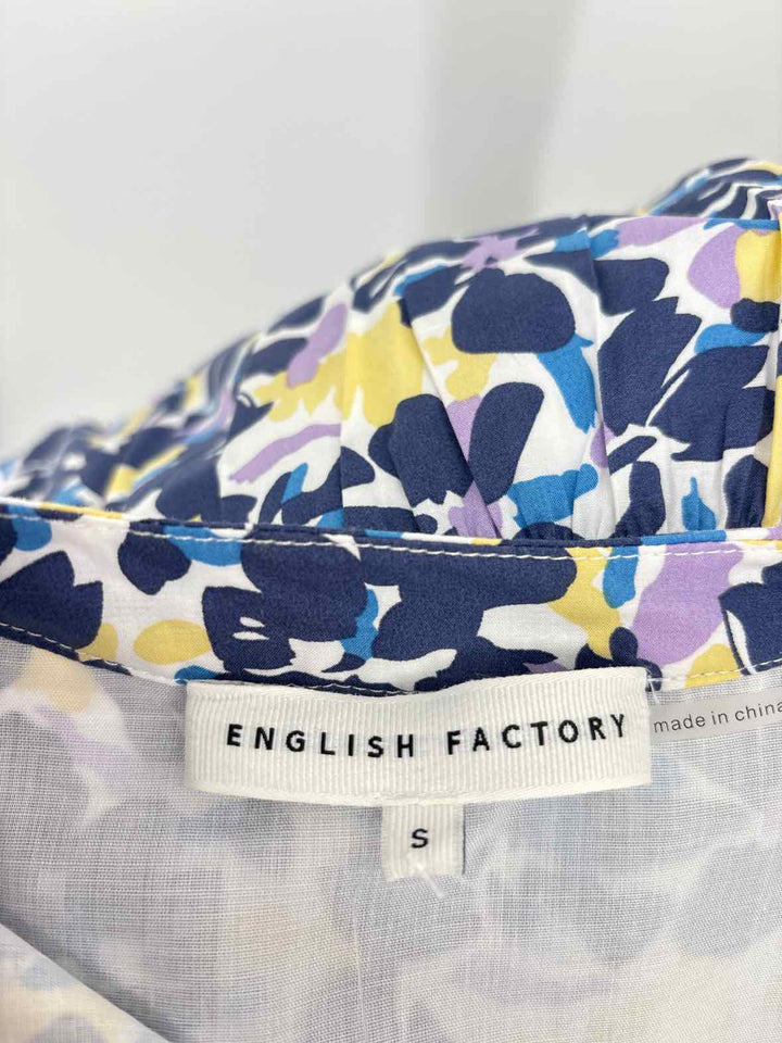Size S ENGLISH FACTORY Multi-Color Dress