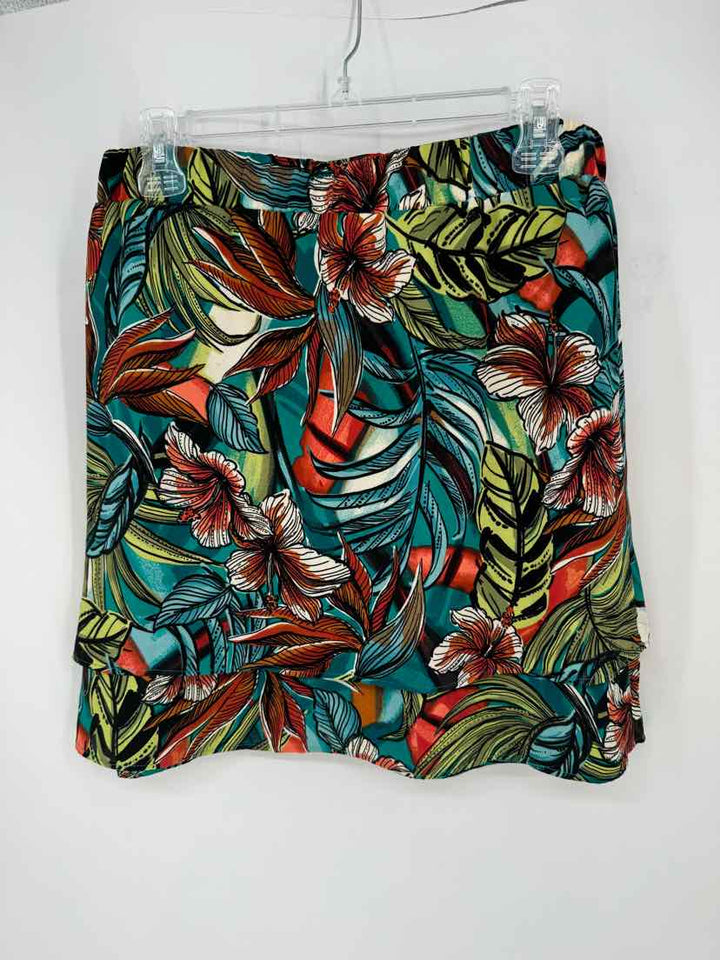 Size M LOFT Multi-Color Skirt