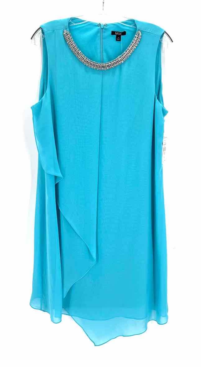 Size 14 MSK Turquoise Dress