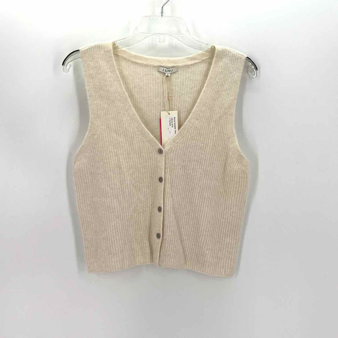 Size S Z SUPPLY Cream Sweater