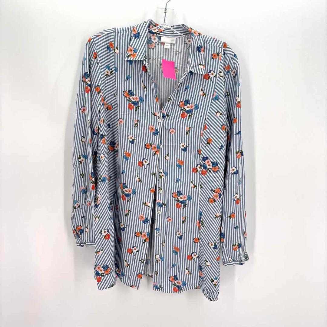 Size L J JILL Multi-Color Shirt
