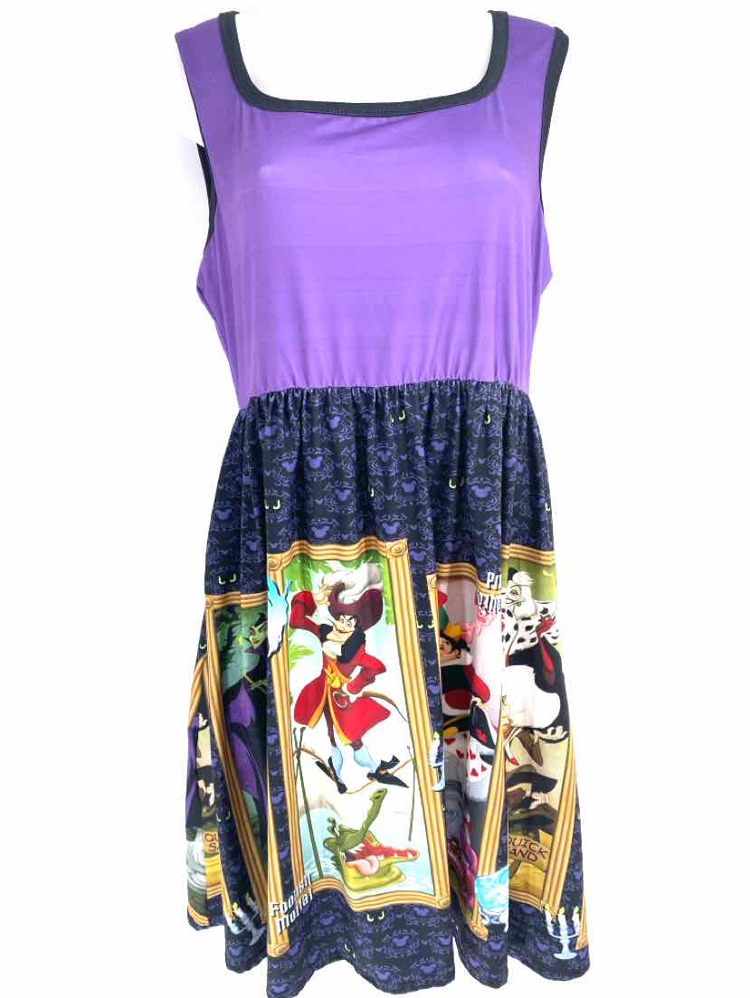 Size L Purple Dress