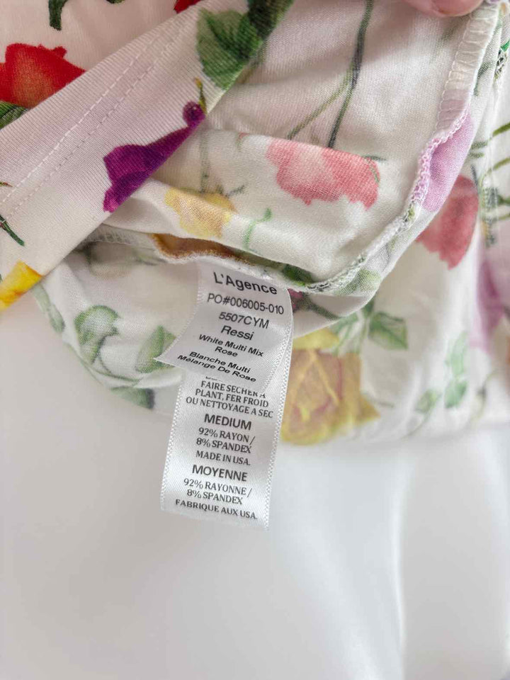 Size M L'AGENCE Multi-Color Shirt