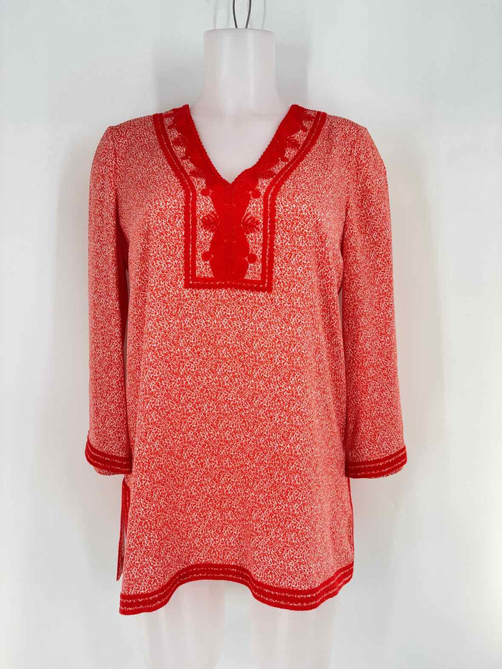 Size S Tory Burch Red Shirt