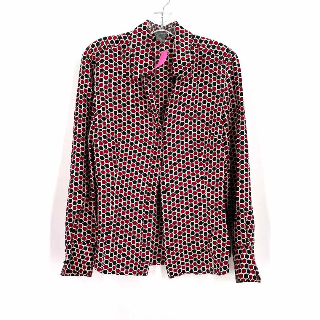 Size 10 Ann Taylor Black Shirt