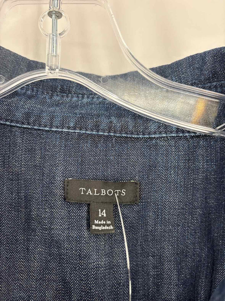 Size 14 Talbots Denim Dress