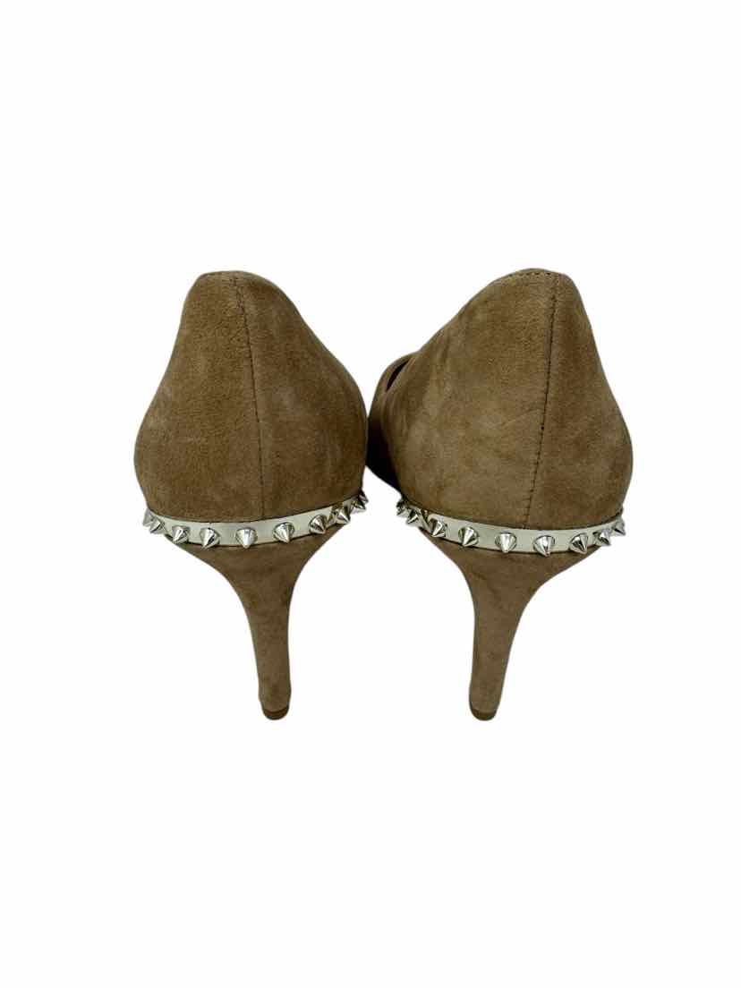 Shoe Size 7.5 Sam Edeleman Tan Suede Pumps