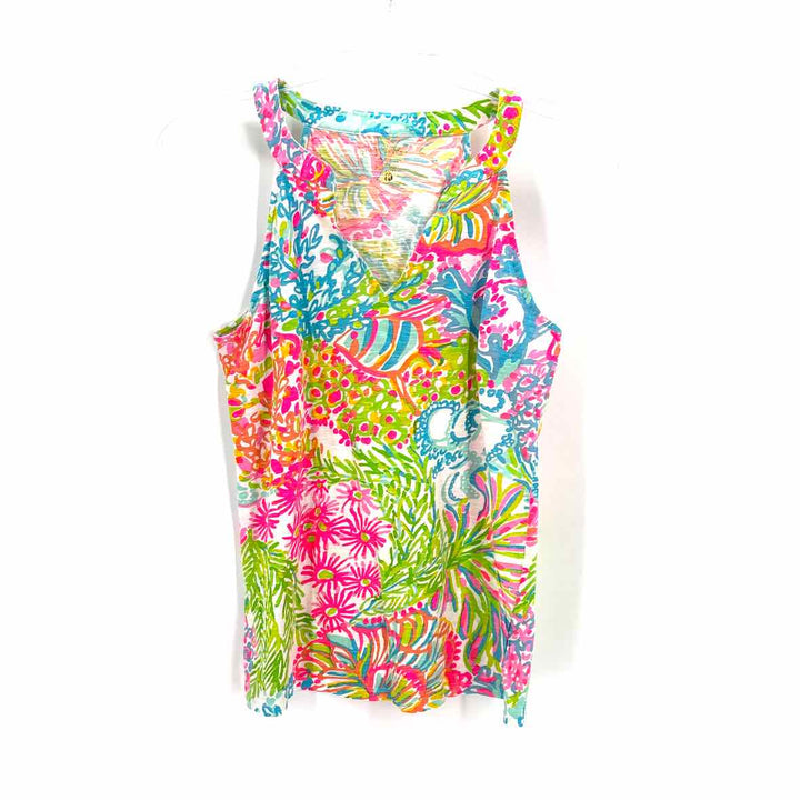 Size M Lilly Pulitzer Multi-Color Knit Shirt
