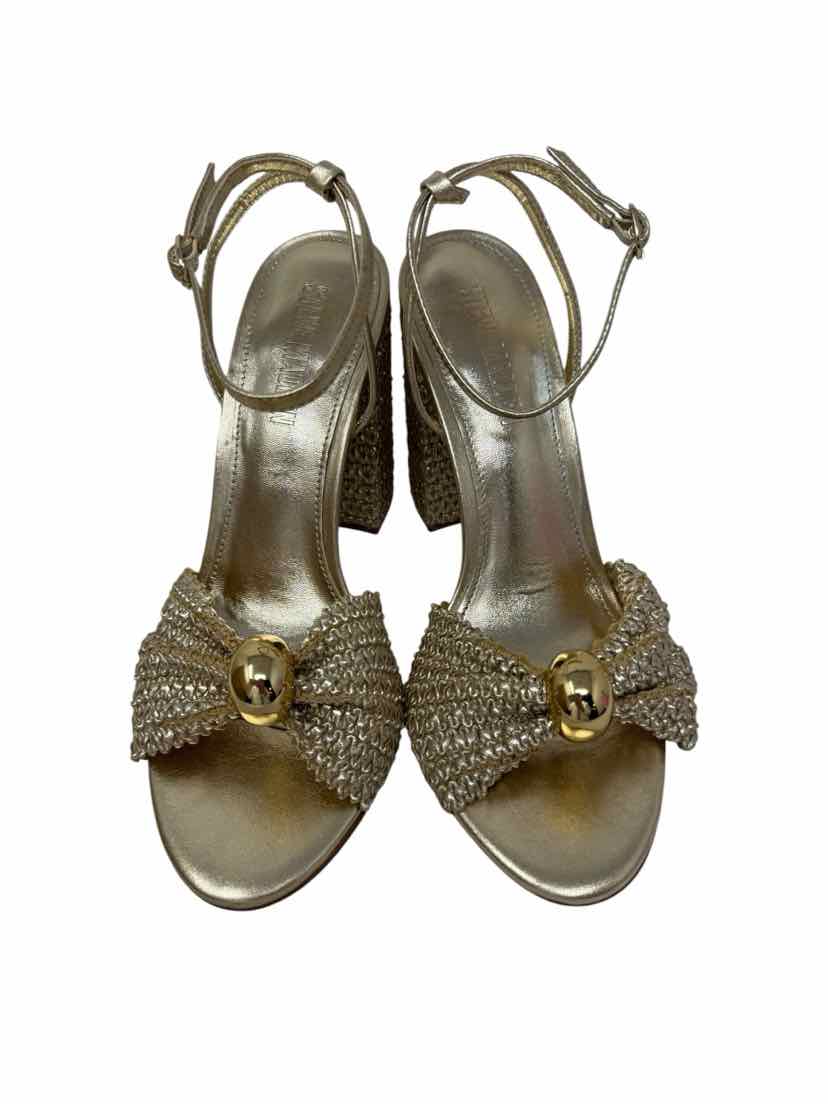 Shoe Size 8 Steve Madden Gold Heels