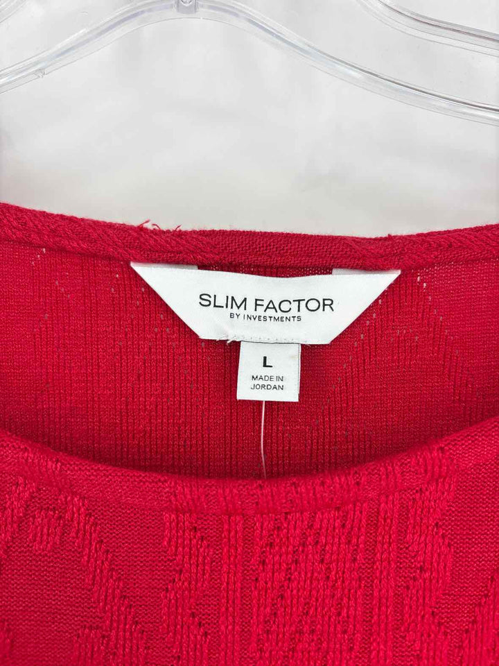 Size L Investments Red Sweater