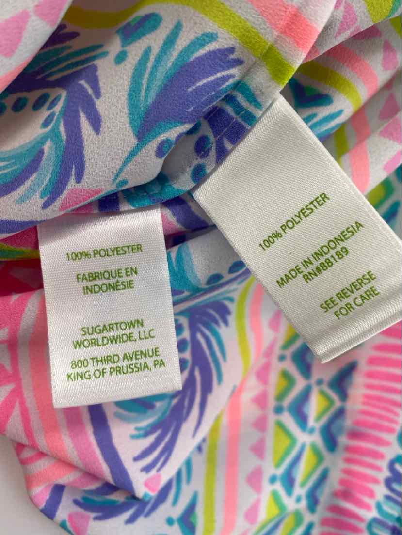 Size M Lilly Pulitzer Multi-Color Shirt