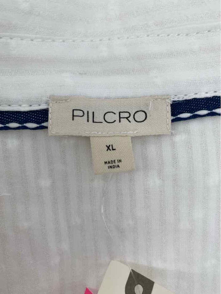 Size XL Pilcro & the Letterpress White Shirt