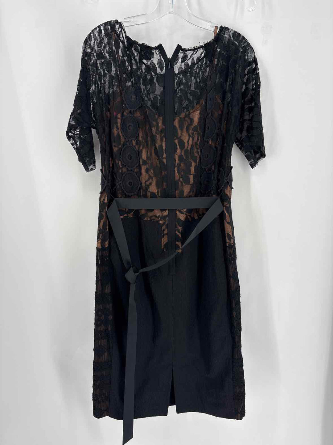 Size 12 Anthropologie Black Lace Dress