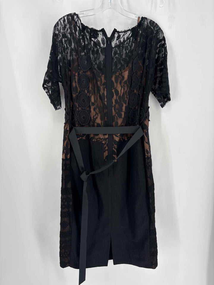 Size 12 Anthropologie Black Lace Dress