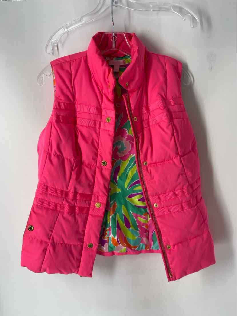 Size S Lilly Pulitzer Fuschia Vest