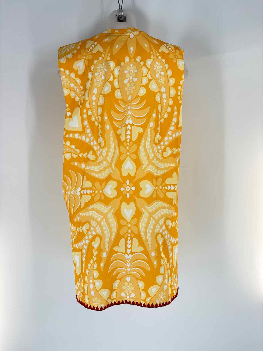 Size S FARM RIO Yellow Print Dress