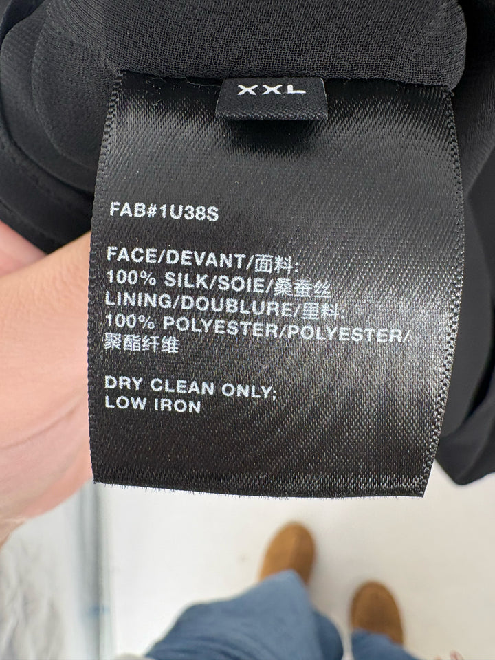 Size XXL LAFAYETTE Black Shirt