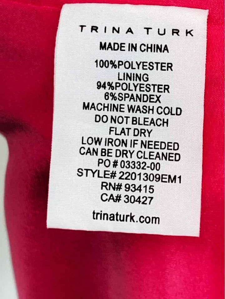 Size 12 TRINA TURK Pink Dress