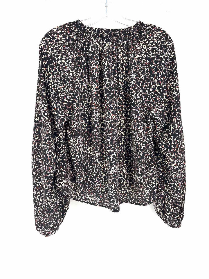 Size M EVEREVE Black Print Shirt