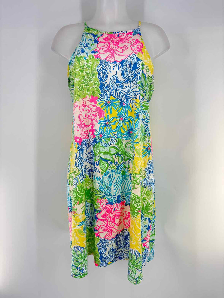 Size L Lilly Pulitzer Multi-Color Dress