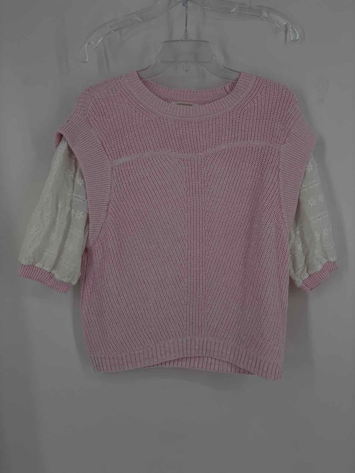 Size M Anthropologie Pink Sweater