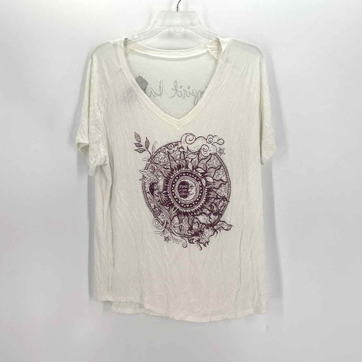 Size One Size Cream Shirt
