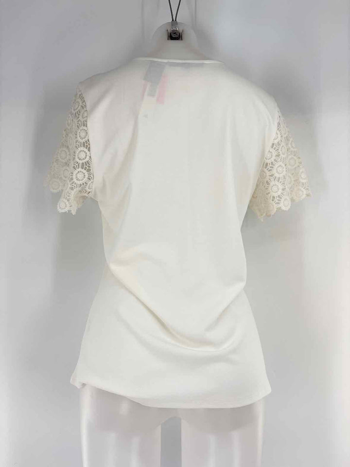 Size L ALEX MARIE Cream Shirt