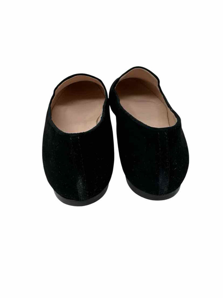 Shoe Size 8 J Crew Black Suede Flats