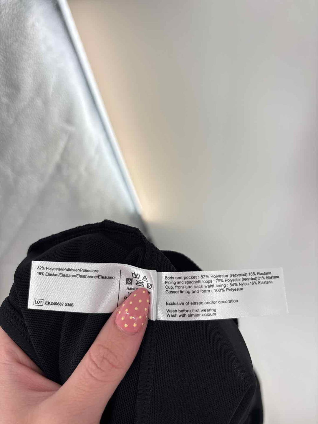 Size 8 Black Swimsuit
